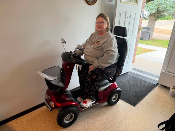 Prairieheart Mobility Delivered A Shoprider Scooter To Rural Saskatchewan